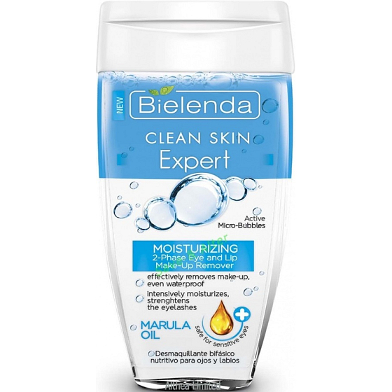 Bielenda Clean Skin Expert moisturizing two-phase eye makeup remover 150 ml