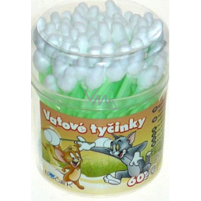 Boček Tom and Jerry safe cotton sticks for infants 60 pieces