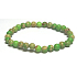 Jasper / Regalite Imperial sea sediment green bracelet elastic mixed mineral, ball 6 mm / 16 - 17 cm