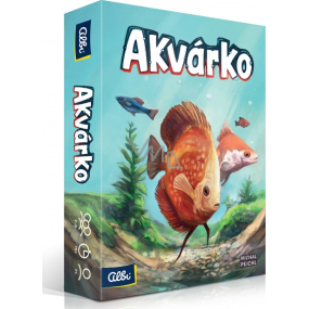 Albi Aquarium board game in which you create an aquarium recommended age 7+