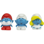 Smurfs playset with 3 different types of figures, recommended age 4+