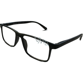 Berkeley Reading Dioptric Glasses +2.0 plastic black, black checkered temples 1 piece MC2250