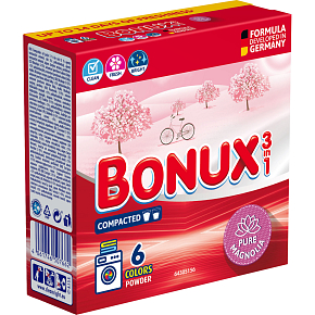 Bonux Washing Powder Color Pure Magnolia 390 g, 6 doses
