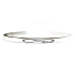 Stainless steel bracelet silver with engraving Love, open cuff, 4 mm