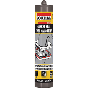 Soudal Gasket Seal engine sealant up to 285 °C, red, 310 ml