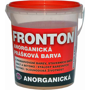 Fronton powdered color for building mixtures mortars and concretes, 0261 medium brown, 800 g