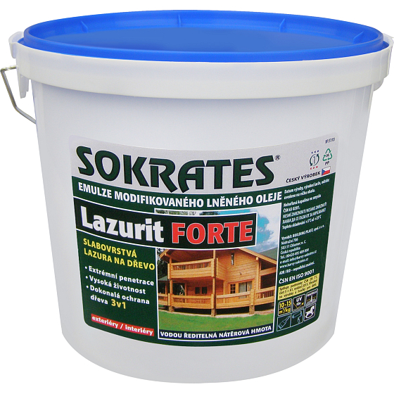 Sokrates Lazurit Forte wood stain, base, 4 kg