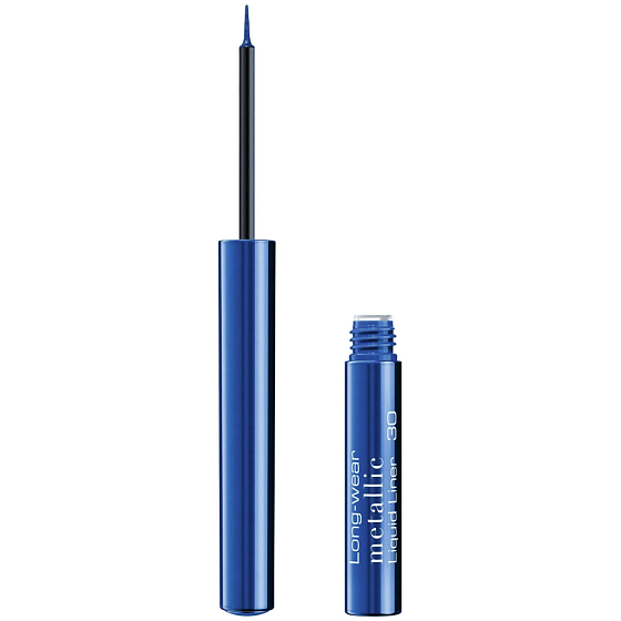 Artdeco Long-Wear Metallic tekutá oční linka 30 Metallic Royal Blue