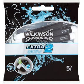 Wilkinson Extra Activ 2 disposable razor 2 blades for men 5 pieces