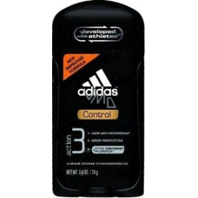 Adidas Action 3 Control antiperspirant deodorant stick for men 79 g