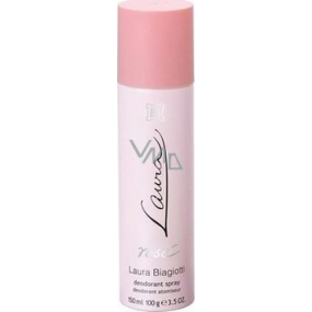 Laura Biagiotti Rosé deodorant spray for women 150 ml