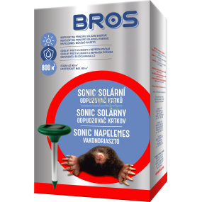 Bros Sonic solar mole repellent 1 piece
