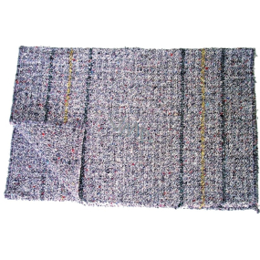 Clanax Rag woven gray on the floor 80 x 50 cm 1 piece