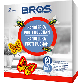 Bros Fly Stickers, Fly Trap, 2 pcs