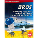 Bros Electric vaporizer + liquid filling against flies and mosquitoes 40 ml
