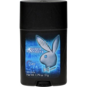 Playboy Super Playboy for Him antiperspirant deodorant stick for men 51 g