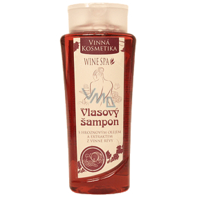 Bohemia Gifts Wine Spa Wine cosmetics Grape oil and grape extract hair shampoo 250 ml