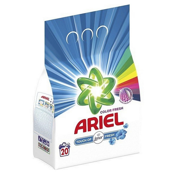 Ariel Fresh Touch of Lenor Fresh Color washing powder for colored laundry 20 doses of 1.5 kg
