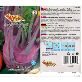 Seva Seed Kohlrabi blue late Violet 0.6 g