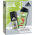 Adidas Cool & Dry 48h 6in1 antiperspirant deodorant spray 150 ml + Active Start 3in1 shower gel for body, hair and face for men 250 ml, cosmetic set