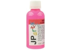 JP arts Paint for textiles on light materials glowing in the dark neon pink 50 g