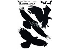 Samolepka siluety ptáci č.2 42 x 30 cm