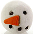 Bomb Cosmetics Mr. Snowman Butter bath ball 30 g