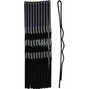 Duko Hair Clips Black 5 cm 10 pieces 525B