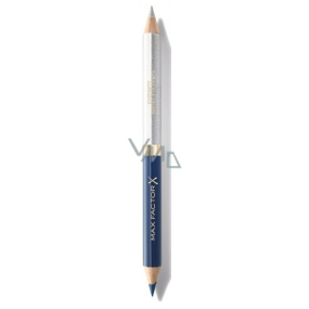 Max Factor Eyefinity Smoky Double-sided eyeliner Persian Blue + Radiant Silver