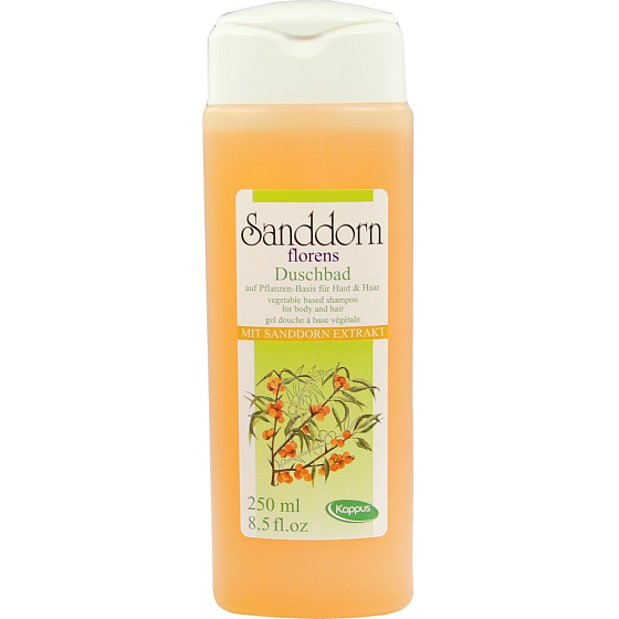 Kappus Sanddorn - Sea buckthorn shower gel 250 ml