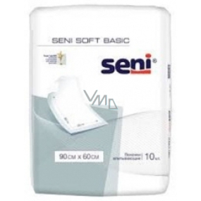 Seni Soft Basic absorbent pads 2 drops, 90 x 60 cm 10 pieces