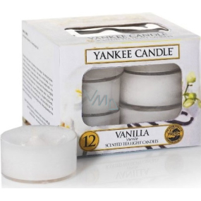 Yankee Candle Vanilla - Vanilla scented tealight 12 x 9.8 g
