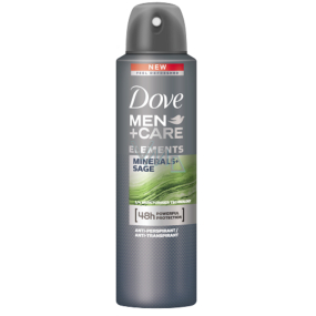 Dove Men + Care Elements Minerals & Sage antiperspirant deodorant spray with 48-hour effect for men 150 ml