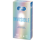 Durex Invisible Superthin thinnest condom, for maximum sensitivity, nominal width: 54 mm 10 pieces