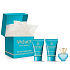 Versace Dylan Turquoise Eau de Toilette for Women 5 ml + body gel 25 ml + shower gel 25 ml, mini gift set