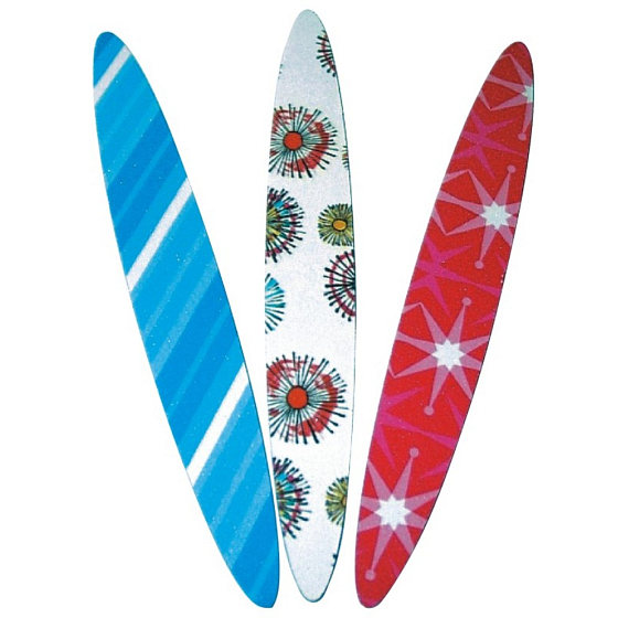 Abella Emery Board Colorful 18 cm Various Colors 1 Piece EMP-7
