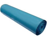 Press Trash Bag 70 x 110 cm, blue roll of 25 pieces