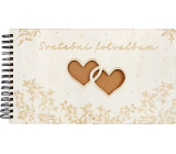 Albi Wedding Photo Album Wooden 21 Sheets 36 x 20.5 x 1.3 cm