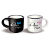 Nekupto Pair of mini cups Good morning 2 x 100 ml