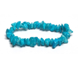 Tyrkenite bracelet elastic chopped natural stone, 19 cm, young people's stone, looking for a life goal