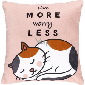 Albi Humorous pillow Worry Less 36 x 30 cm