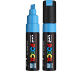 Posca Universal acrylic marker with wide, cut tip 8 mm Turquoise PC-8K