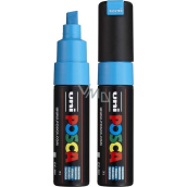 Posca Universal acrylic marker with wide, cut tip 8 mm Turquoise PC-8K