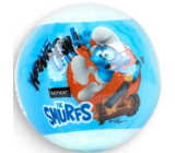 Smurfs sparkling bath ball for children Blue 100 g