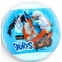 Smurfs sparkling bath ball for children Blue 100 g