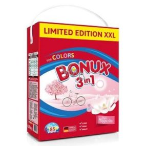 Bonux Color Pure Magnolia 3in1 washing powder for coloured laundry 85 doses 6,375 kg