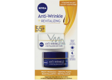 Nivea Anti-Wrinkle + Revitalizing 55+ Renewing Anti-Wrinkle Day Cream 50 ml + Renewing Anti-Wrinkle Night Cream 50 ml, duopack