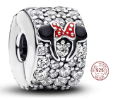 Charm Sterling silver 925 Disney Minnie stopper, clip bead for bracelet