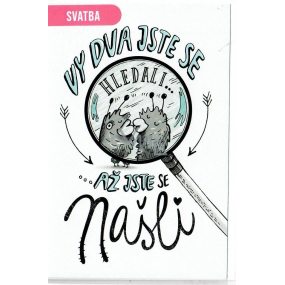Nekupto Wedding Card You Two Were Meant to Find Each Other 115 x 170 mm
