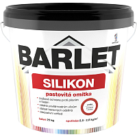 BARLET silicone paste-like plaster grainy 1.5 mm, 25 kg